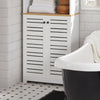 SoBuy BZR44-W badkamer ,hoge kast ,badkamerkast opbergkast badkamerkast ,boekenkast, keukenkast