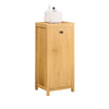 SoBuy BZR96-SN Waskast met waszak, onderkast voor badkamer, commode voor badkamer, waskist, kledinghouder met 1 wasmand