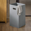 SoBuy BZR96-SN Waskast met waszak, onderkast voor badkamer, commode voor badkamer, waskist, kledinghouder met 1 wasmand