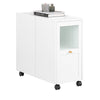 SoBuy FBT150-W Dossierkast archiefwagen printtafel printerstandaard rolcontainers opslagkast kast kast voor kantoor wit