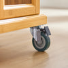 SoBuy FKW69-N Mobiele Keukenkast met Uittrekbaar Werkblad en 2 Lade - Centrale Keuken Eiland of Eetkamer Trolley met Opbergruimte (115x(46-71)x92 cm)