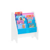 SoBuy FRG225-F Boekenplank voor kinderen Kinderboekenrek Hangrek Bboekenrek krantenrek met 4 opbergvakken, Polyester - 62x30x71cm