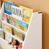 SoBuy FRG225-W Wit Boekenplank voor kinderen Kinderboekenrek Hangrek Bboekenrek krantenrek