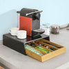 SoBuy FRG280-Sch Capsulehouder voor koffie - Koffiecapsule Houder - Zwart - Ladekast - Nespresso