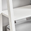 SoBuy FRG61-W Moderne Boekenkastset Ladderplank Wandplank Badkamer Plank - 5 planken - Wit