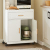 SoBuy FSB12-W Magnetronkast Keukenkast Magnetron Opslagruimte Lade Wit