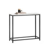 SoBuy FSB29-SCH Consoletafel Bijzettafel Metalen frame Zwart 80x75x30cm