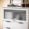 SoBuy FSB94-W Dressoir keukenkast gangkast buffet keukencommode opbergkast