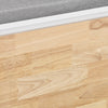 SoBuy FSR179-K-WN Schoenenkast met klep Schoenbank met zitkussen Schoencommode Zitbank
