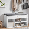 SoBuy FSR45-HG Schoenenbank Schoenenrek Schoenenkast Zitvlak Zitbank met Zitkussen Bank