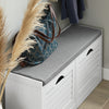 Pre-order SoBuy FSR62-W Schoenenbank Schoenenrek Zitcommode Zitbank Zitkist Kipper