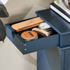 SoBuy FSR78-B Smalle Schoenenkast 24 cm Diep – 2 Kleppen, 8 Paar, FSC-hout, Blauw