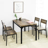 SoBuy FST72-Nx4 Set van 4 eetkamerkrukken, keuken, restaurant, hoogte 44 cm