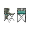 SoBuy FST96-TN Visstoel met transporttas, klapstoel, campingstoel, visstoel, outdoor, karperstoel, camouflage, 45 x 43 x 74 cm