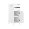 SoBuy FWT108-W Opbergkast Nachtkastje Bijzettafeltje