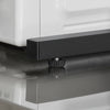SoBuy KCR08-PF Keuken Magnetron Planken 2-laags Keuken Plank Ondersteuning