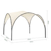 SoBuy KLS16-MI UV30 camping tuin vouwpaviljoen partytent evenement Shelter paviljoen regen- en zonbescherming tuinpaviljoen