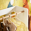 SoBuy KMB109-W Kledingrek voor kinderen, kledingkast voor kinderen, kledingrek voor kinderen, kledingrek