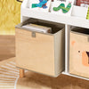 SoBuy KMB115-W kinderboekenkast, boekenplank op poten, speelgoedopbergplank