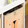 SoBuy KMB115-W kinderboekenkast, boekenplank op poten, speelgoedopbergplank