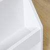 Pre-order SoBuy Montessori KMB118-W Boekenkast voor kinderen, kinderrek met 3 opbergvakken en speelgoed opbergrek, kinderkamer, boekenrek en speelgoedrek, wit, 100 x 80 x 30 cm
