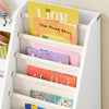 Pre-order SoBuy KMB119-W Montessori Kinderboekenkast, 3 niveaus, boekenkast met opslag, speelgoed en manden, stof, meubels, kinderkamer, plank, slaapkamer, wit, 80 x 40 x 80 cm