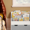 SoBuy KMB17-HG Boekenrek Opbergvak voor Kinderen Kinderboekenkast Kinderplank