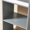 SoBuy KMB40-HG kindergarderobe met 3 haken kledingkast kinderen kinderrek met dozen garderobe