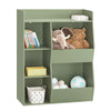 Pre-order Sobuy KMB55-K-GR Bibliothèque enfant Rangement Jouet Enfant avec 5 Compartiments Meuble Rangement Jouet Étagère Bibliothèque Porte-revues Vert 80x34x104cm