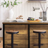 Pre-order SoBuy KNL01-F Keukeneiland, Multifunctioneel Opslagmeubel, Buffet met Werkblad van 170 cm, Keukenkast, Bar Meubel voor de Woonkamer, Vintage Bruin, 170 x 60 x 89 cm