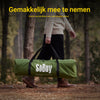 SoBuy OGS32-II-L-GR Veldbed met tent voor 2 personen, 4-in-1 tent op palen met roltas, waterdicht, campingbed, outdoor, campingbed, familietent zonder matras, vistent groen, 193 x 188 x 145 cm
