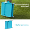 SoBuy OGS35-Bx2 | Set van 2 | Ligstoel | Tuinstoel | Opvouwbaar | Verstelbaar | met Hoofdsteun en Zijzak Blauw