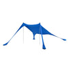 SoBuy OZT01-DB Strandhuisje, lycra, polyester, UPF30, draagbare strandtent, strandparasol, schaduw