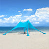 SoBuy OZT01-HB Strand Schuilplaatsen Lycra Polyester Anti UV UPF 30, Draagbare Strandtent, Strandparasol, Strandluifel met Draagtas
