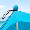 SoBuy OZT02-HB Strand Schuilplaatsen Lycra Polyester Anti UV UPF 30, Draagbare Strandtent, Strandparasol, Strandluifel met Draagtas