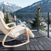 Sobuy SDA14-HG Set van 15 terrastegels voor buiten, vloerbedekking, kliksysteem voor balkon en terras, antislip, waterdicht, grijs, 30,5 x 30,5 x 2 cm