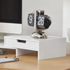 Pre-order SoBuy BBF04-W Design Monitorverhoging voor 2 monitoren Monitorstandaard Schermstandaard Notebookstandaard
