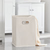 SoBuy BZR21-W Badkamerkast Opbergkist met Wasmand Laundry Hamper - Wit
