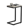 SoBuy FBT44-HG Bijzettafel | metaal | Salontafel | Laptop tafel | MDF/grijs