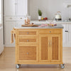 SoBuy FKW70-N Keukentrolley Keukeneiland Keukenwagen Keukenkast Gemaakt