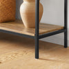 SoBuy FSB41-F – Industriële Console Tafel met 2 Open Vakken – Haltafel, Bijzettafel, Side Table