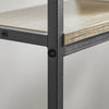 SoBuy FSB49-PZ Smalle Industriële Console Tafel met 3 Open Planken – Haltafel / Banktafel – 120×20×77 cm, Metaal & Hout