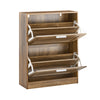 SoBuy FSR137-F schoenenrek schoenenrek schoenenrek met 2 kleppen schoenenrek smal schoenencommode