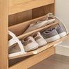 SoBuy FSR137-N schoenenrek schoenenrek schoenenrek met 2 kleppen schoenenrek smal schoenencommode