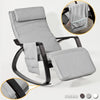 SoBuy FST20-HG Schommelstoel Relaxfauteuil Comfortabel Verstelbaar