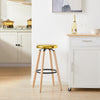 SoBuy FST89-G Designer Barkruk met Voetsteun Barstoel Counter Kruk