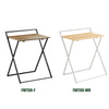 SoBuy FWT88-F Opvouwbaar bureau voor kleine ruimte, computerbureau Studietafel Draagbaar bureau
