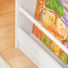 SoBuy KMB45-W Kinderplank, Boekenplank Opbergplank met 4 Planken voor Boeken en Decoratie