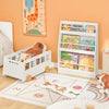 SoBuy KMB45-W Kinderplank, Boekenplank Opbergplank met 4 Planken voor Boeken en Decoratie