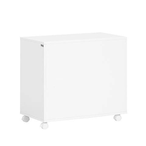 SoBuy ASK04-WN Printertafel Bijzettafel Nachtkastje